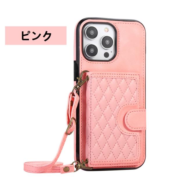 iphone xs max ケース ショルダー 肩掛け 背面手帳型ケース